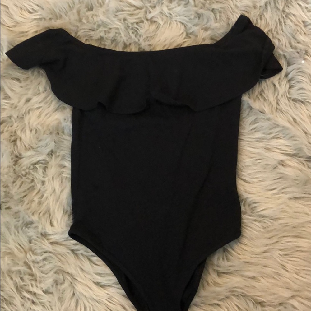 Off the shoulder bodysuit